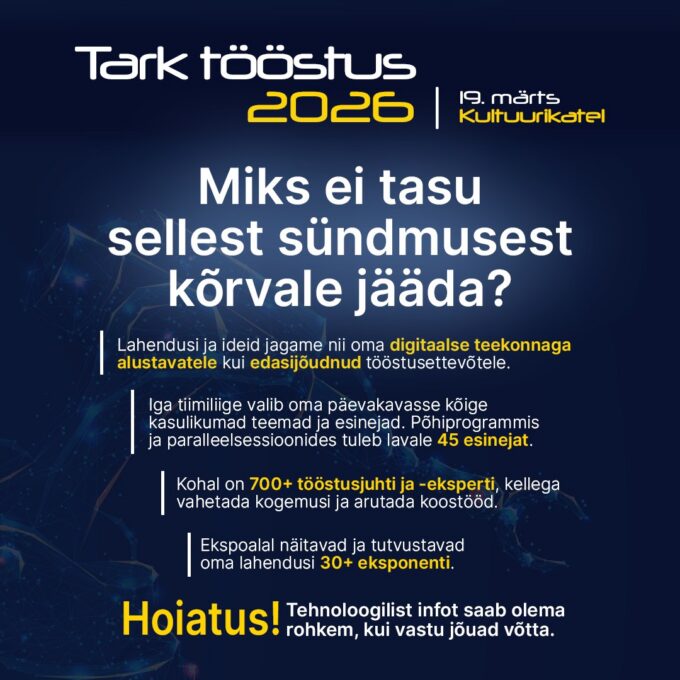 Tark Tööstus 2026